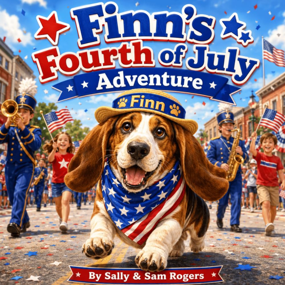 Finn's Fourth of July Adventure: Fourth of July with a Basset Hound (Finn's Adventures)