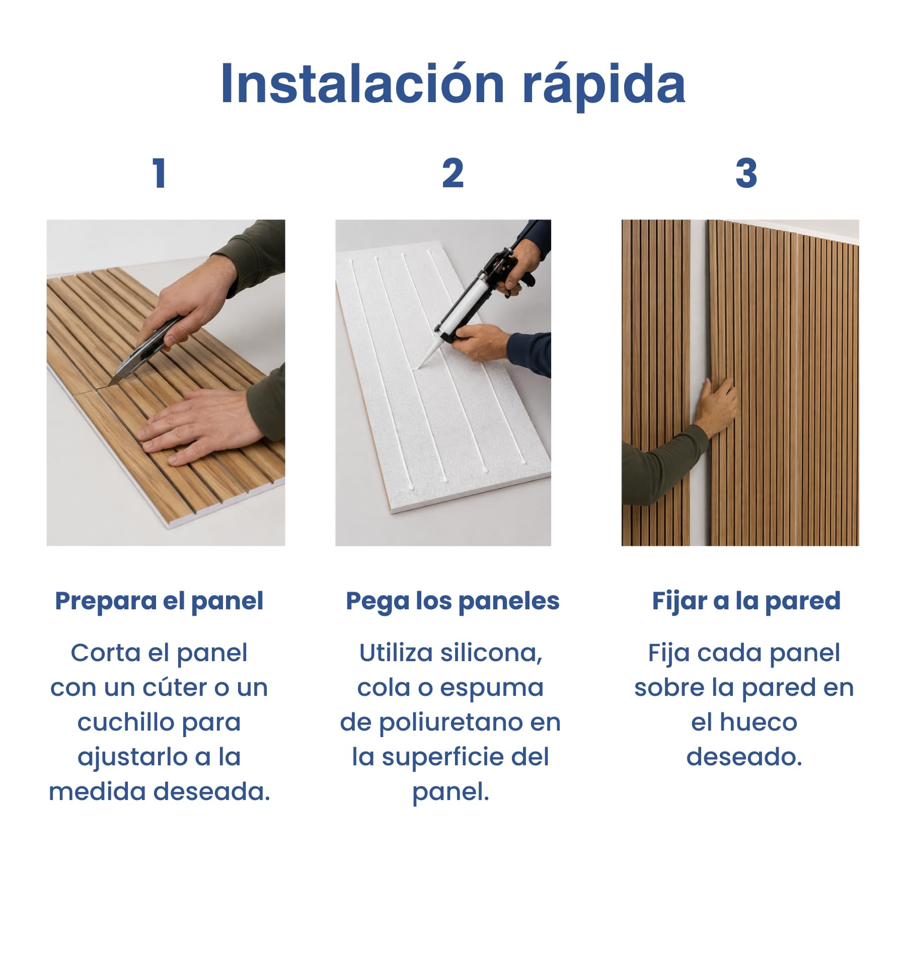 Paneles decorativos para pared efecto madera, 10 piezas (6 m2), 50 x 120 x 2,5 cm, revestimiento de aislamiento térmico de poliestireno (EPS), ajustable para interior y exterior (Roble claro)