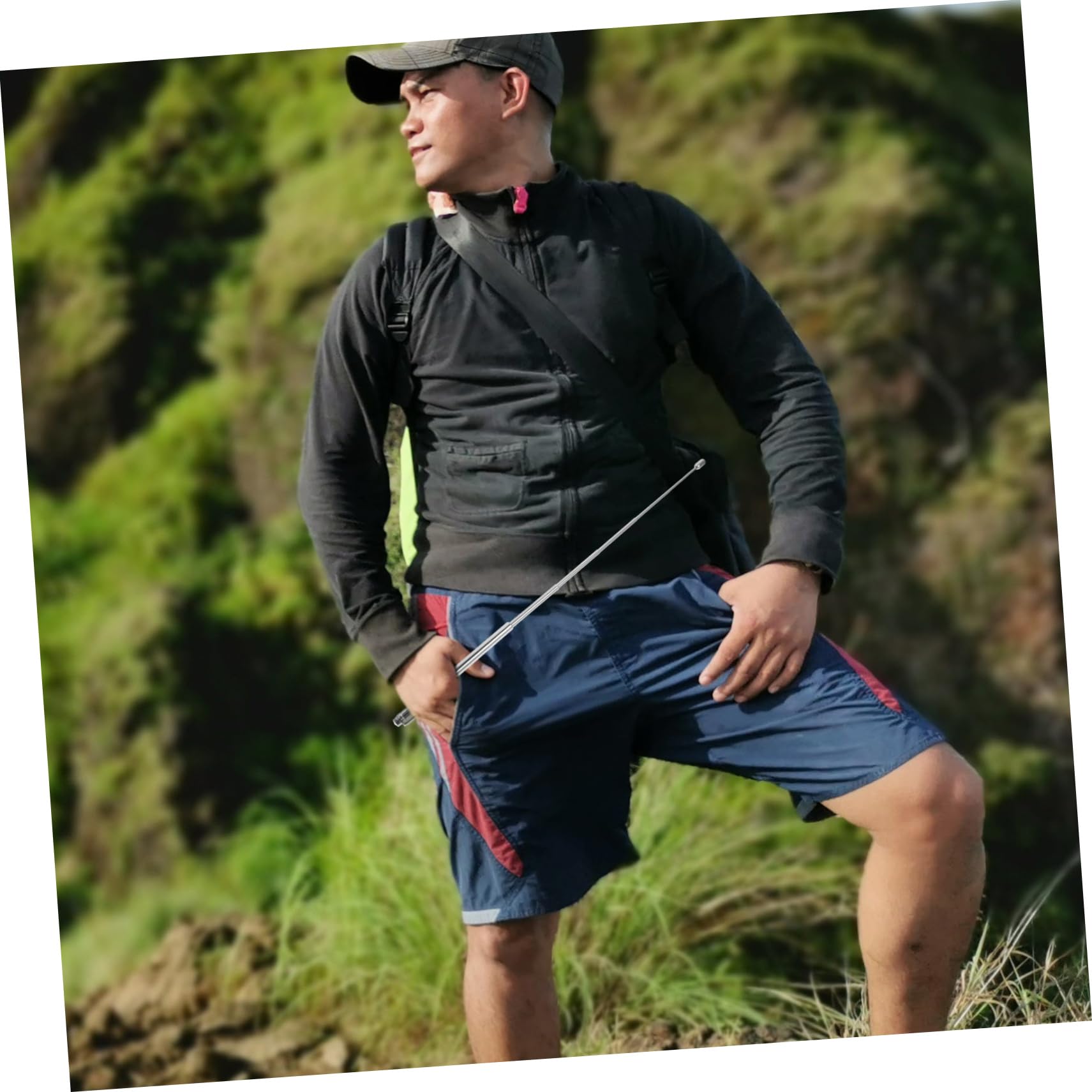 OUNONA Dowsing Rods Long Divining Probe Tool for Outdoor Energy and Water Detection Portable Metal Dowsing Rods