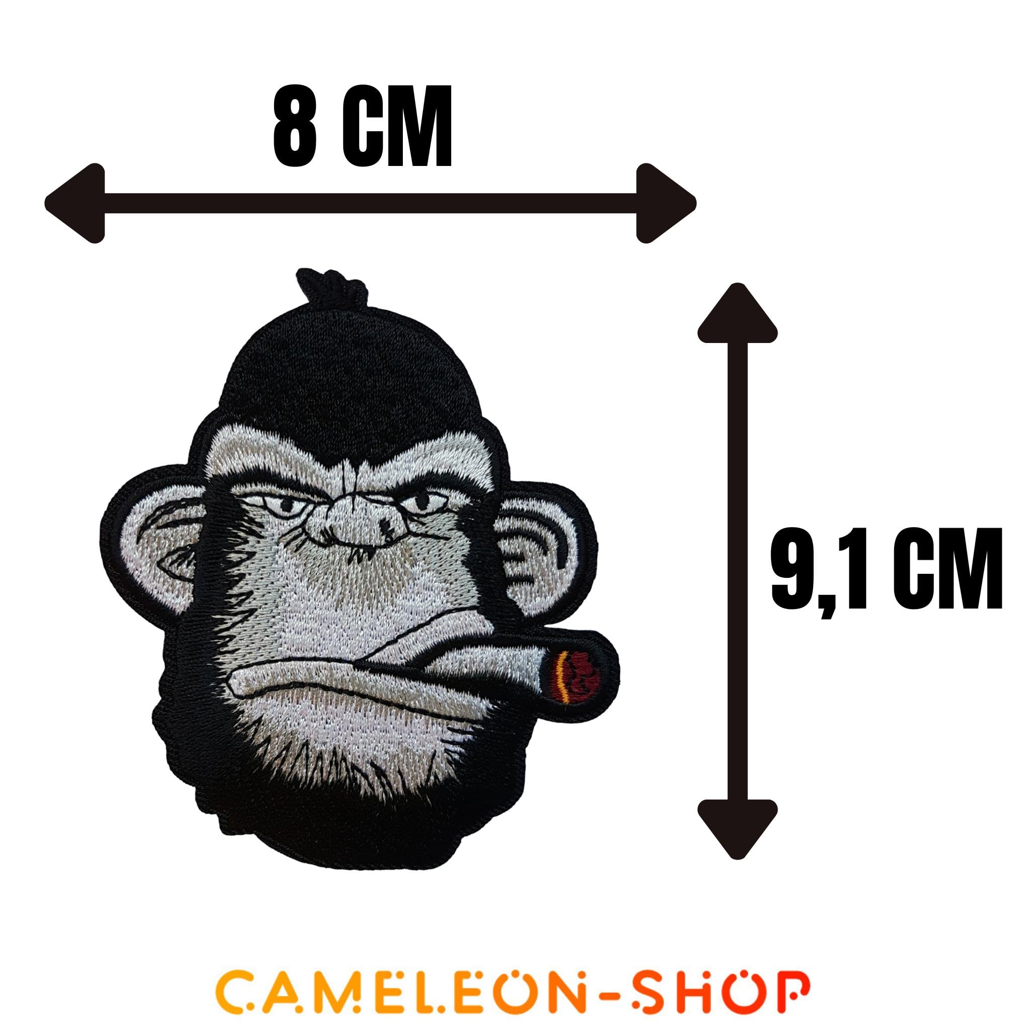 ÉCUSSON PATCH Brodé Thermocollant - Collection De SINGES