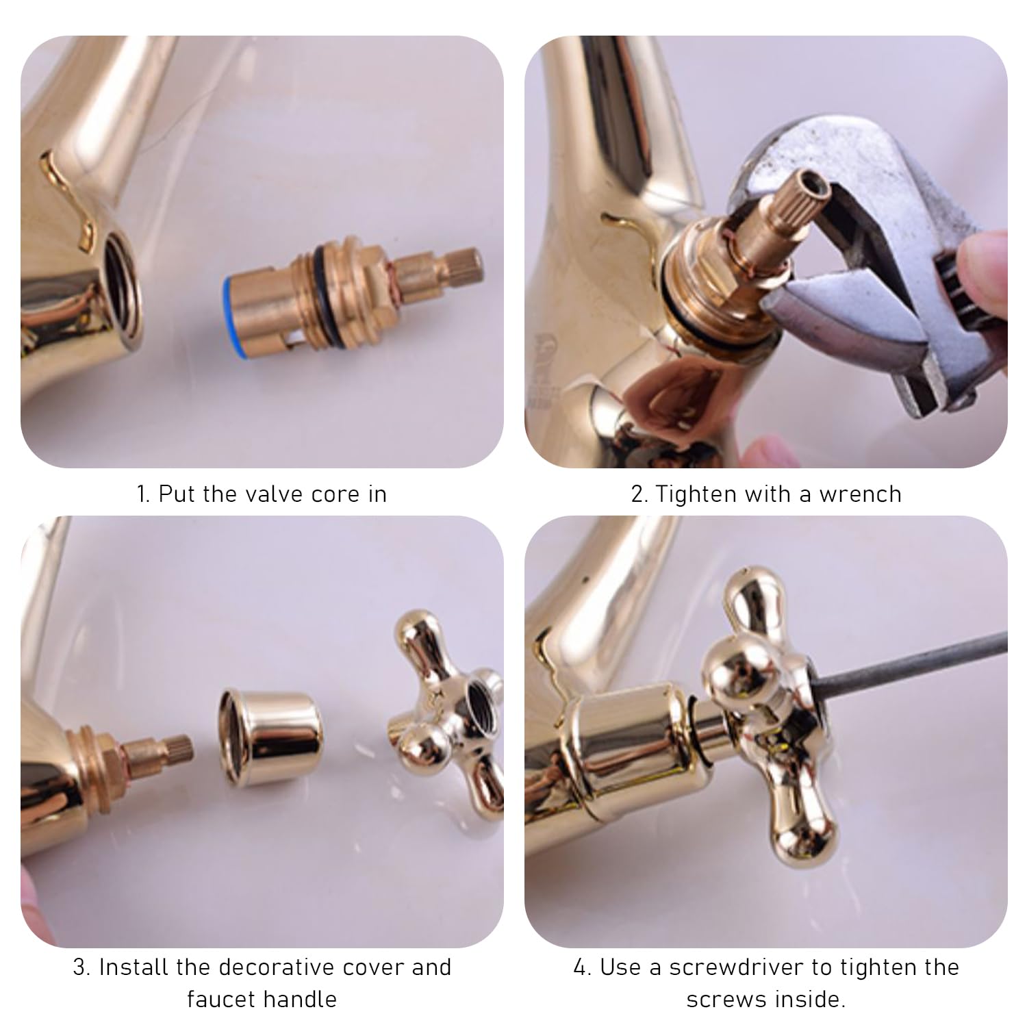 Cornat T380100 Lot De Joints Pour Têtes De Robinet