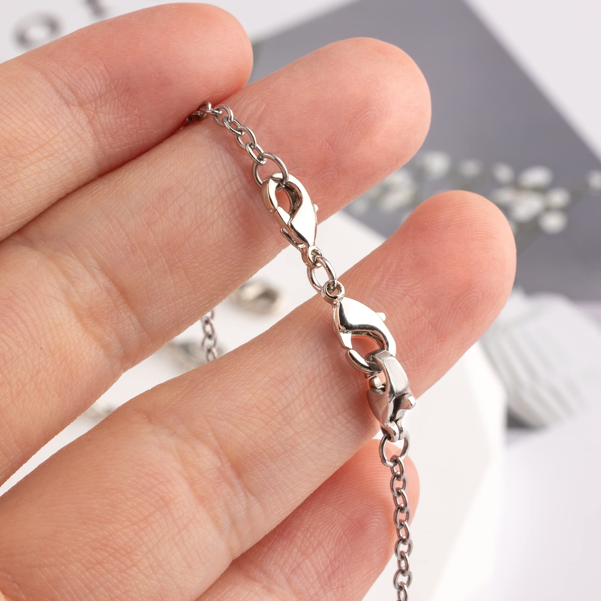 Fermoirs Homard En Acier Inoxydable Pour Bijoux | Lot De Tailles Différentes, Fabrication Et Réparation DIY