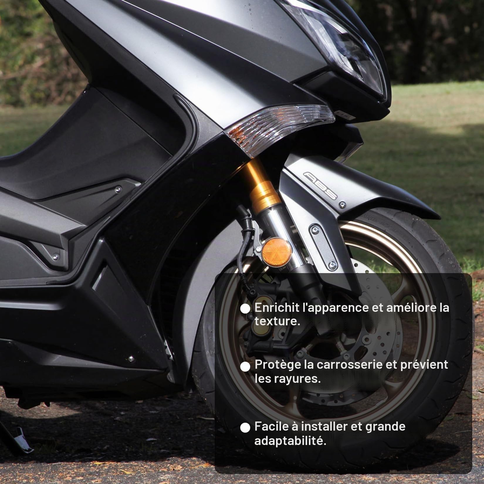 PSLER Garnitures pour Motos Couvre-pédale Décoration de Carrosserie pour TMAX 530 2012 2013 2014 2015 2016