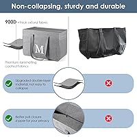 Vista 2 de TRSODD Regalos del Día de la Madre para Madrina Regalos de Cumpleaños para Mujeres Mejor Madrina de Todos los Tiempos Bolsas de Compras