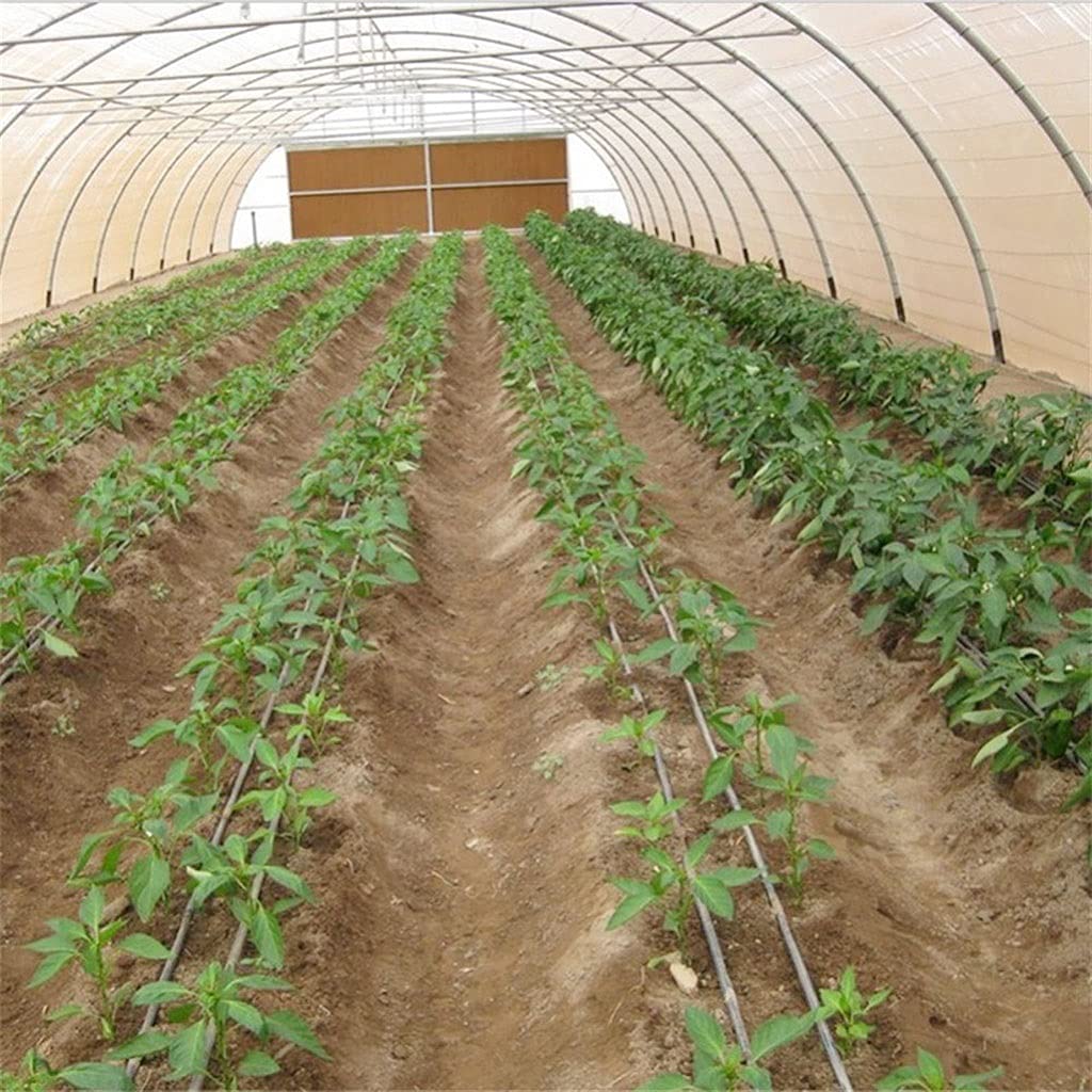 Tubo per irrigazione a goccia, Tubo for irrigazione con nastro gocciolante, 20 m/40 m/80 m, spaziatura 10-30 cm(30cm Space,4 x 20m)