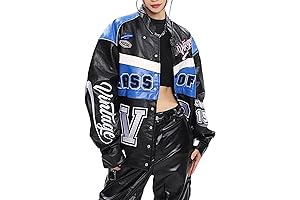 AELFRIC EDEN Jacket: Vintage Varsity Leather Bomber Jacket