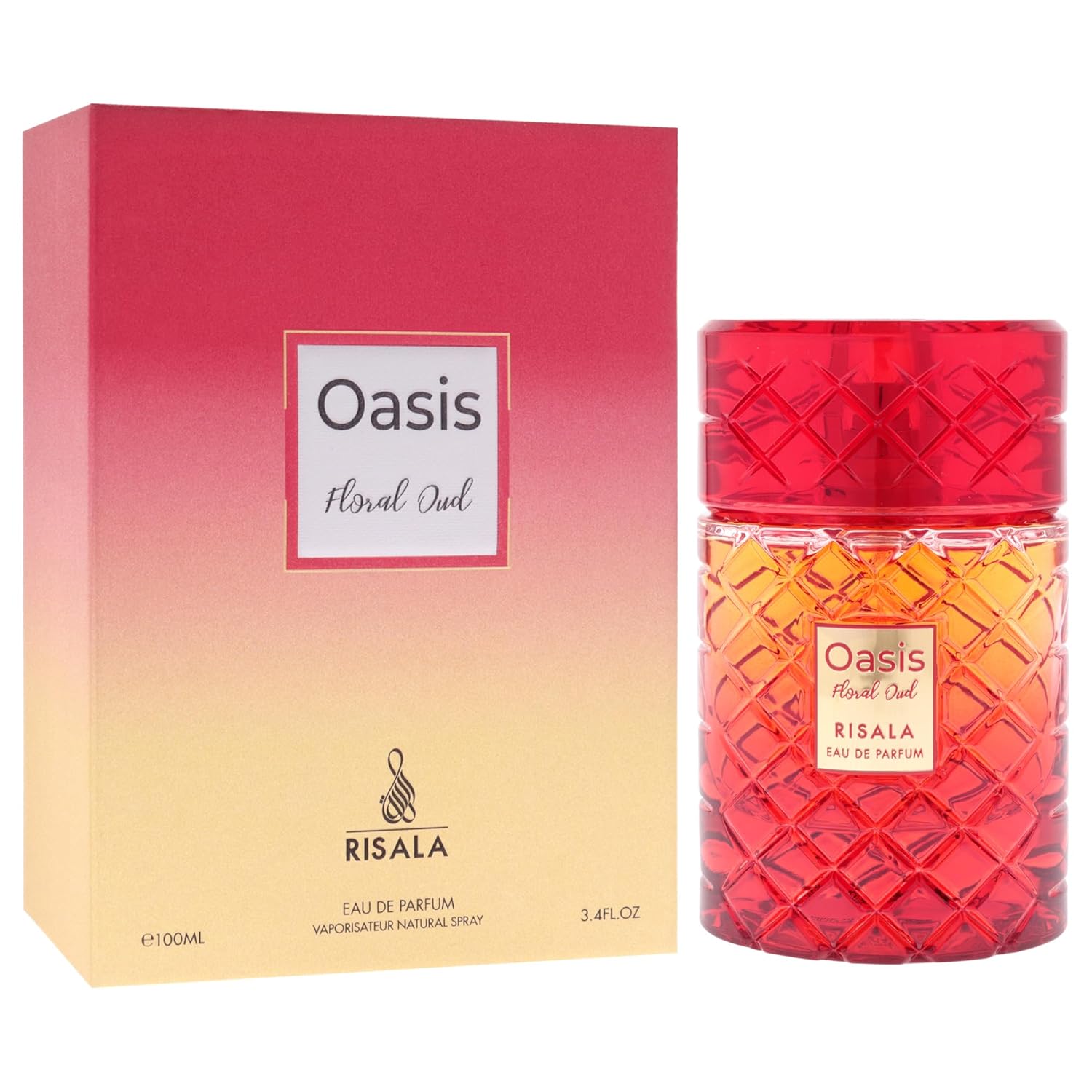 Oasis - Floral Oud by Risala for Women - 3.4 oz EDP Spray - Image 3