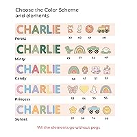 Vista 6 de Name Puzzle With Pegs Personalized Wooden Name Puzzle Wooden Toys Custom Name Puzzle by BusyPuzzle Christmas Present Personalized Birthday Baby 1