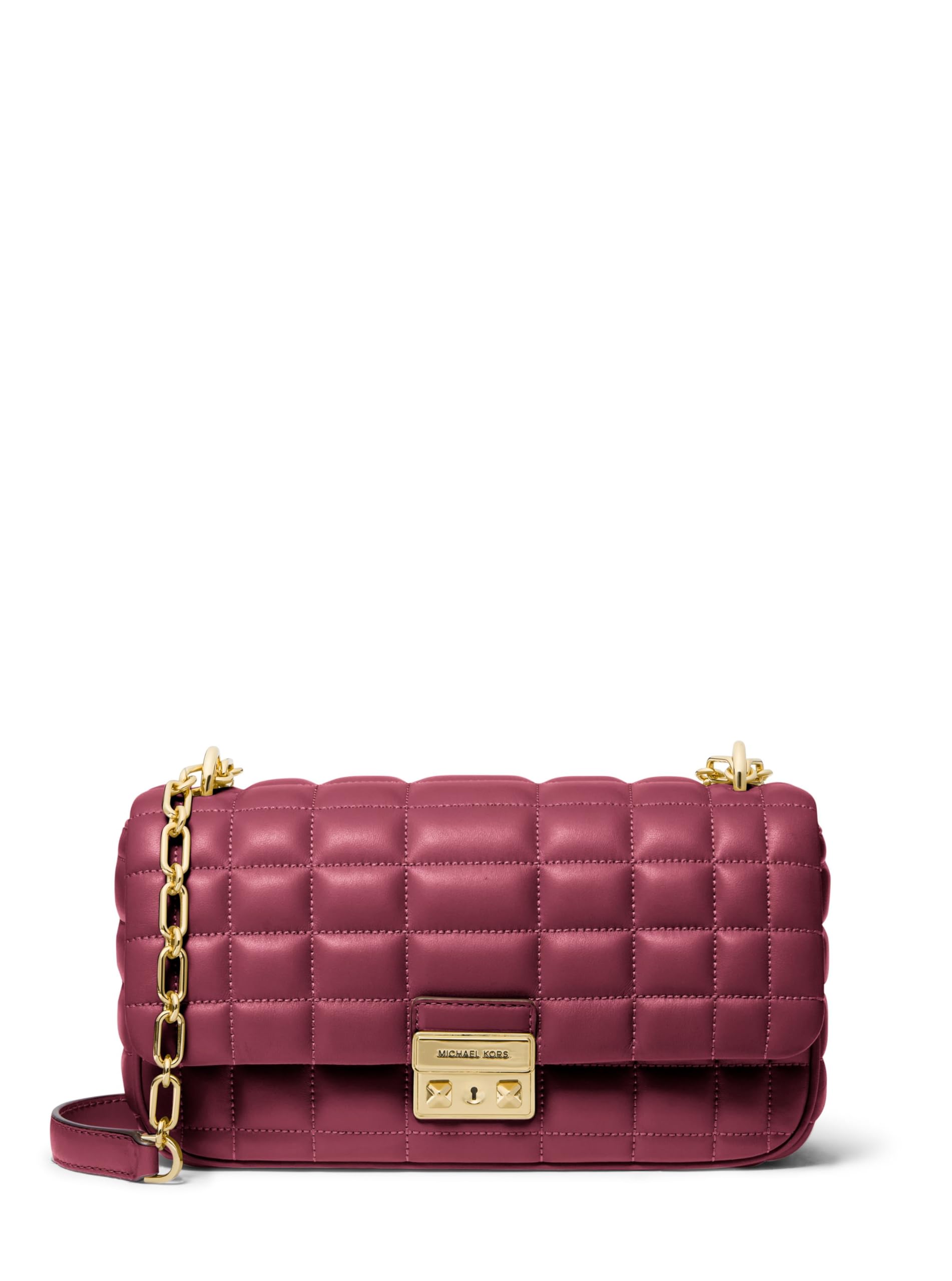 Michael Kors LG CONV CHAIN SHLDR MULBERRY