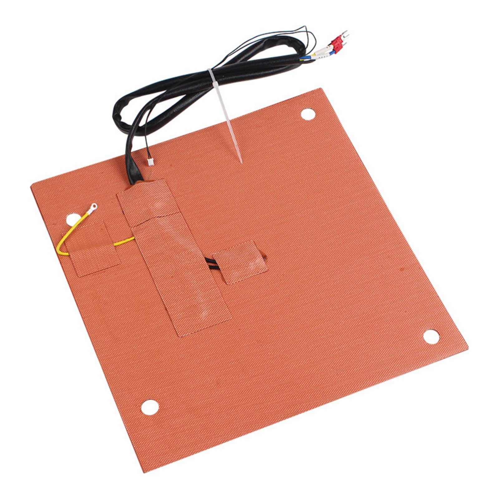 Cama de nailon con cabeza de hoja de calefacción para mayor durabilidad y calentamiento rápido para impresoras 3D, solución de calefacción de camping