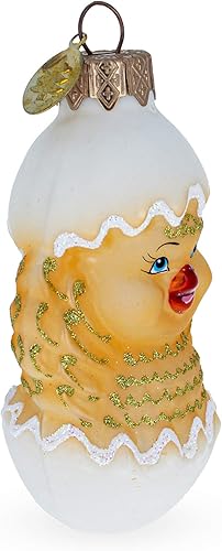 Miniatura 7 de Adorno navideño de pollito en huevo