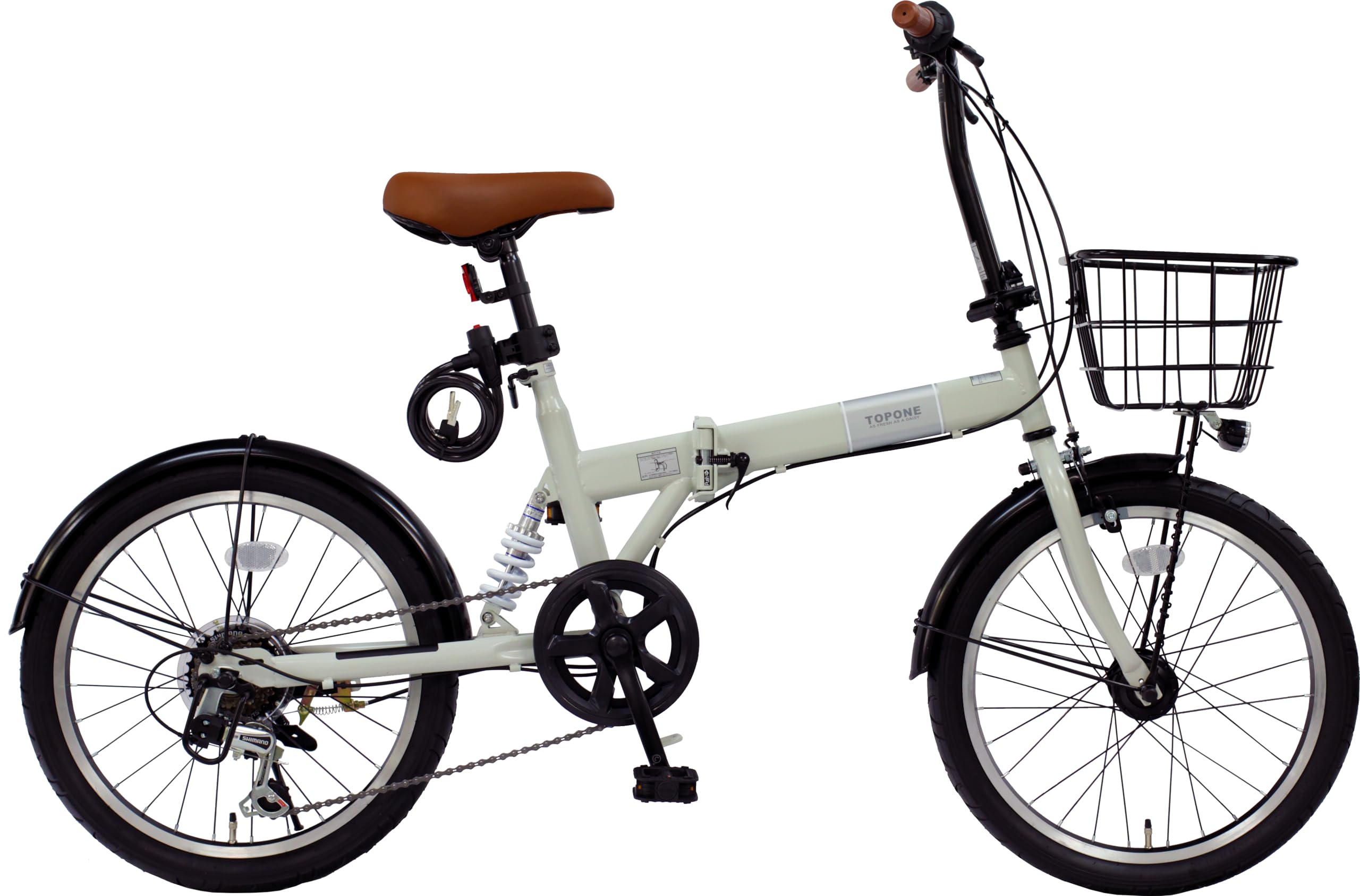 Amazon | 【完全組立済配送】TOP ONE（トップワン） 20インチ 折畳み 