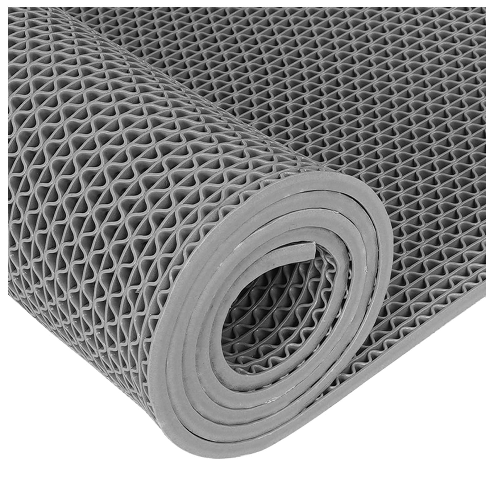 Tappetino antiscivolo in PVC per drenaggio, 5 mm di spessore, impermeabile, per bagno, piscina, cucina, uso commerciale
