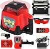 Rotary Laser Level Kit - Complete Tool Set for Accurate Range Measurement in Outdoor Construction