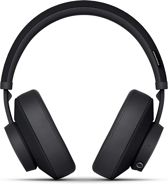 Urbanears Pampas Over-Ear Bluetooth Headphohones, Charcoal Black, Small