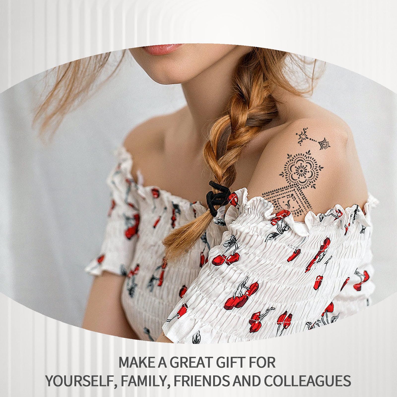 10 pièces pochoir henné ensemble, pochoir henné main, pochoir main henné, pour femmes filles maquillage halloween