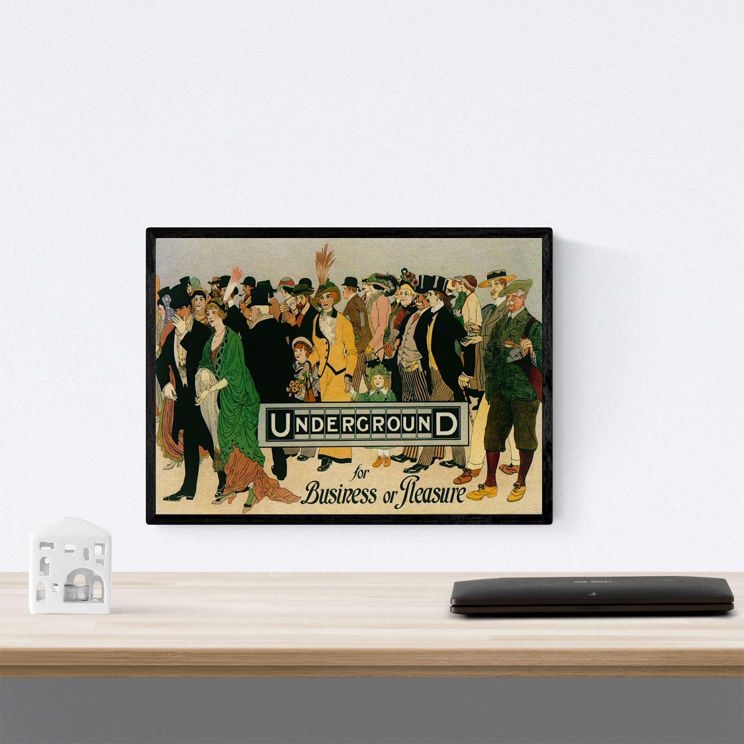 Nacnic Vintage Poster Vintage Poster Europe. London Underground, 1913. Size A4