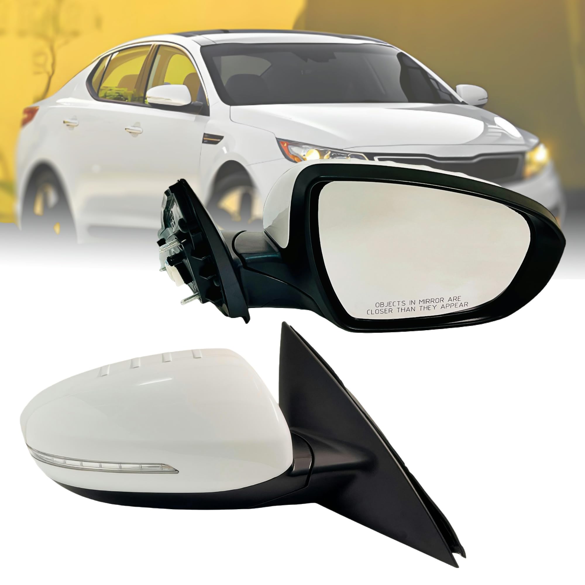 Photo 1 of VMDCcdz Passenger Side Mirror for 2011-2013 Kia Optima