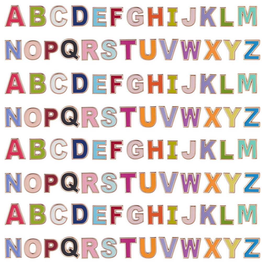 Perles en métal émaillé SUNNYCLUE : ne manquez plus jamais de lettres majuscules