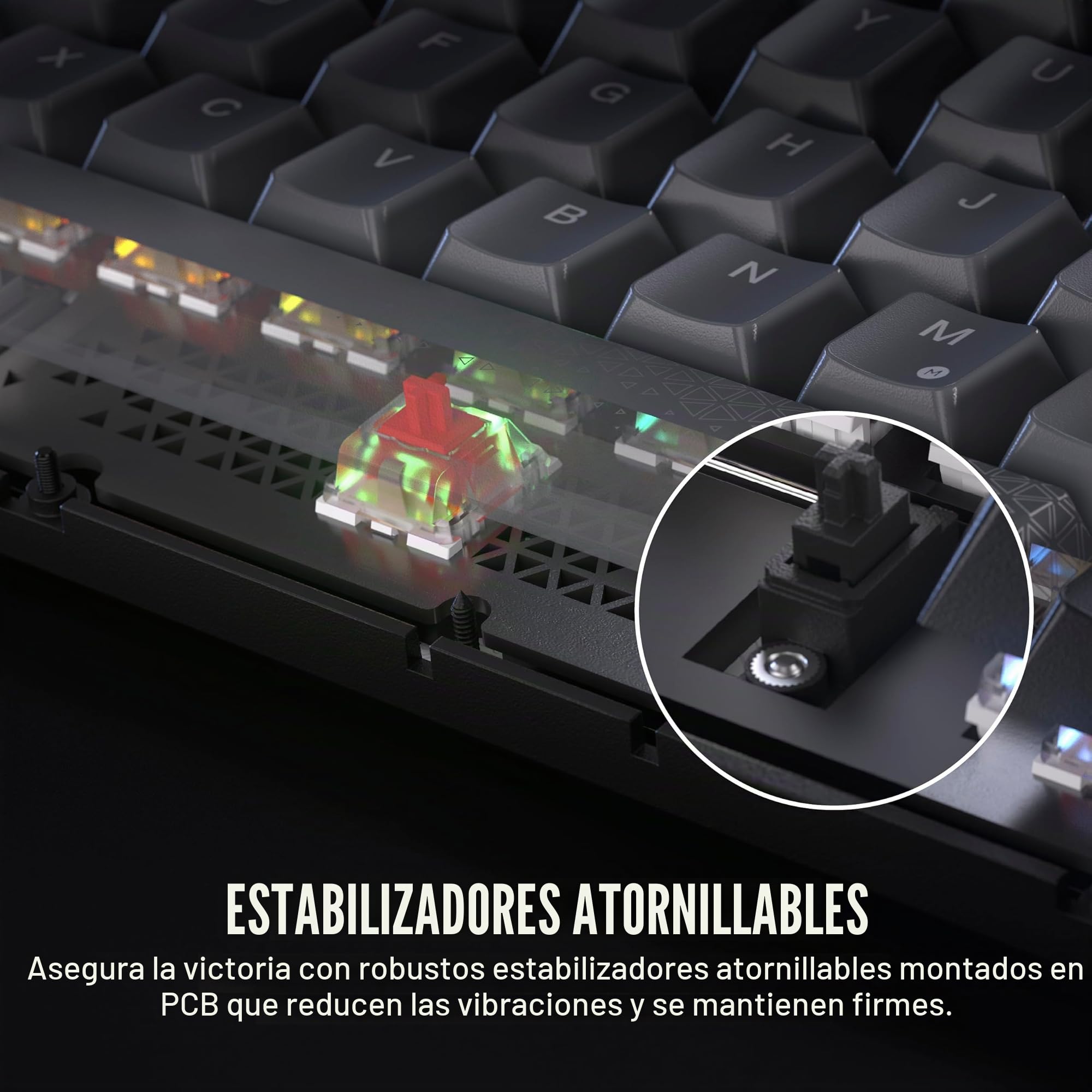 Corsair K65 Plus Wireless 75 % Rgb Tastatur Gaming Rf Kabellos + Usb Qwerty Englisch Schwarz (cH-91d401L-Na)