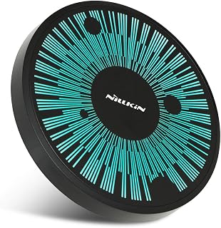 15W Wireless Charger, Nillkin 10W Fast Qi Wireless Charging Pad 7.5W[Power Color LED] Compatible with iPhone 11 Pro Max/Xs... Price In India