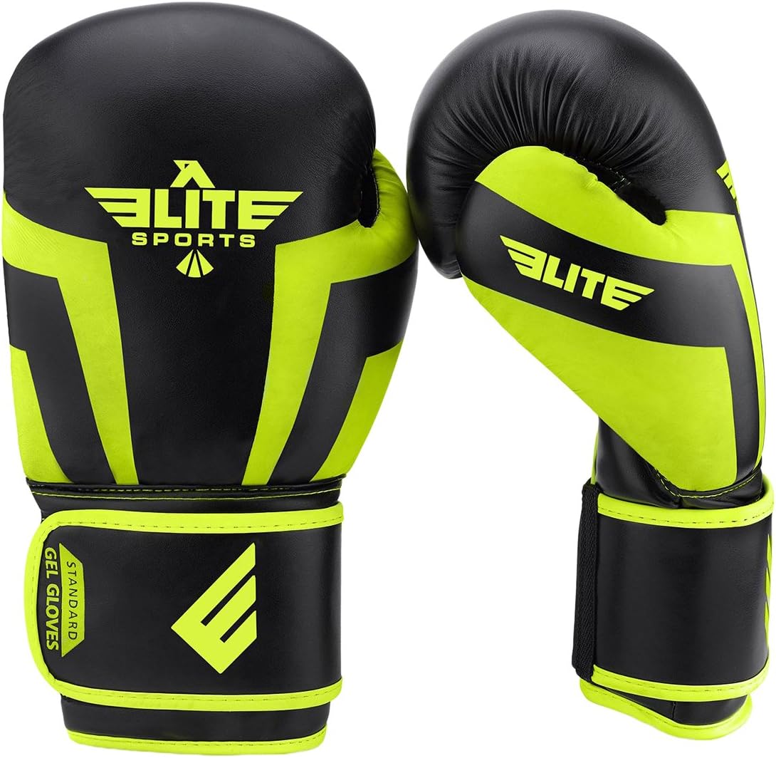 2022 Elite Sports Best Kids Boxing & Kickboxing Gloves for Boys and Girls, Training & Sparring Gloves for Kids. Youth Punching Gloves for Punching Bag, Kickboxing, Muay Thai, MMA