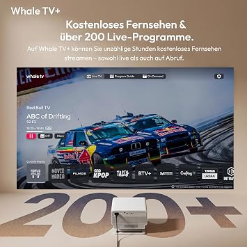 Xgody N8 Smart Beamer 1200 ANSI Native FHD 1080P 4K Unterstützt