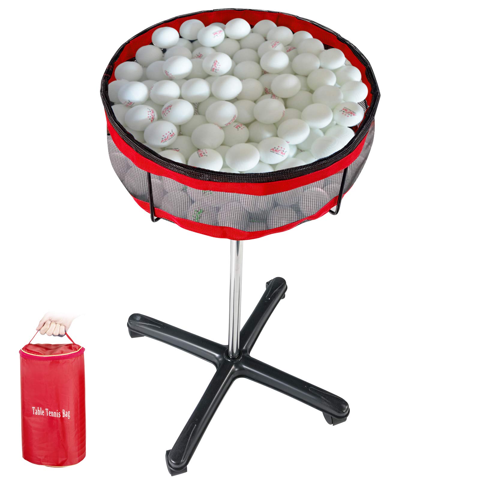 Buy Bkisy MultiBall Storage Stand Ping Pong Ball Collector, Height