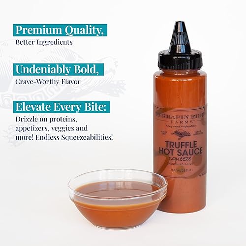 Miniatura 3 de Terrapin Ridge Farms Gourmet - Salsa picante de trufa, condimento picante y terroso, botella de 8 onzas (paquete de 2)