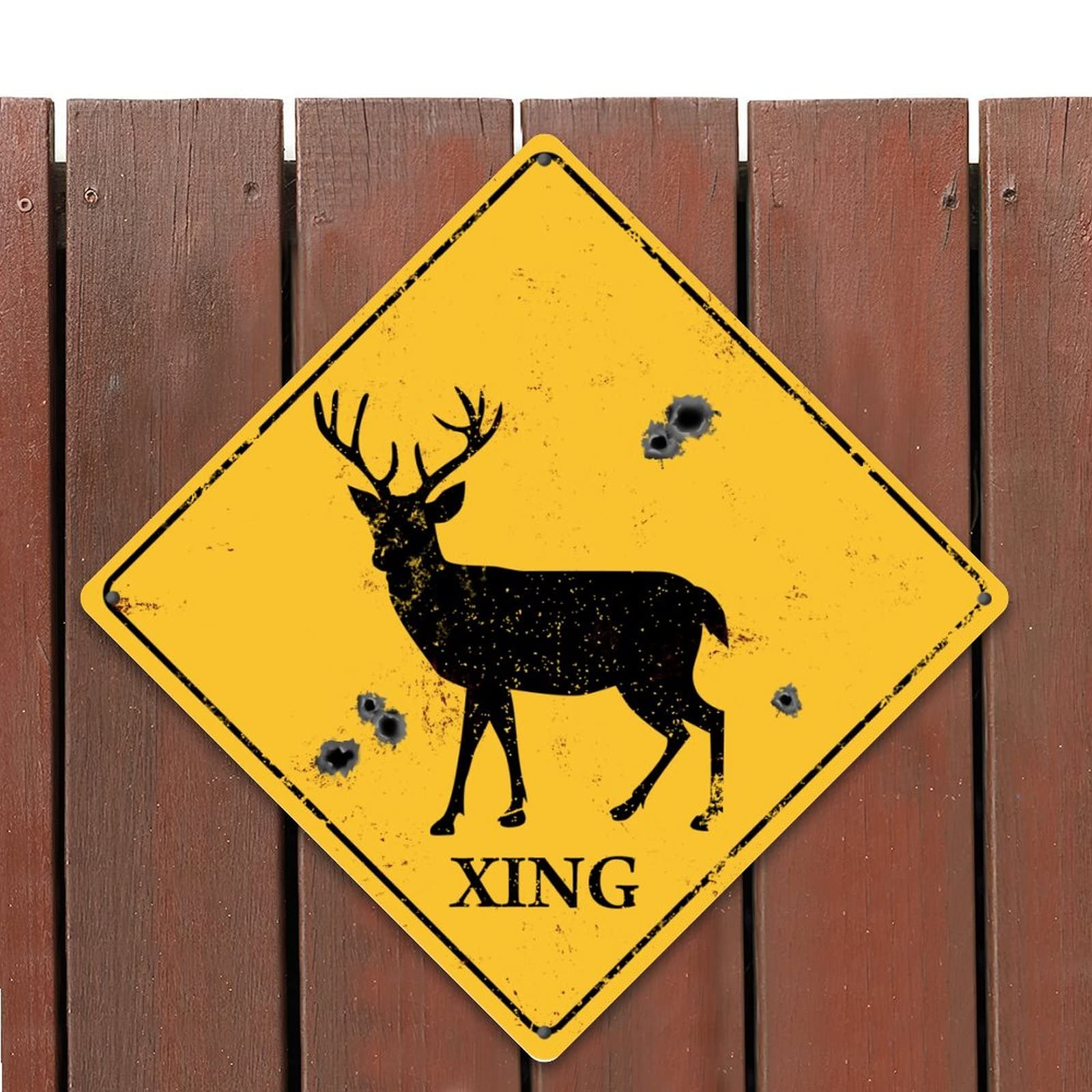 Panneaux De Signalisation En Métal, éléphant, Xing Crossing, 18 Panneaux De Signalisation, Coulée D'aluminium, Noir Sur Jaune, Résistant Aux Intempéries, Utilisation En Extérieur