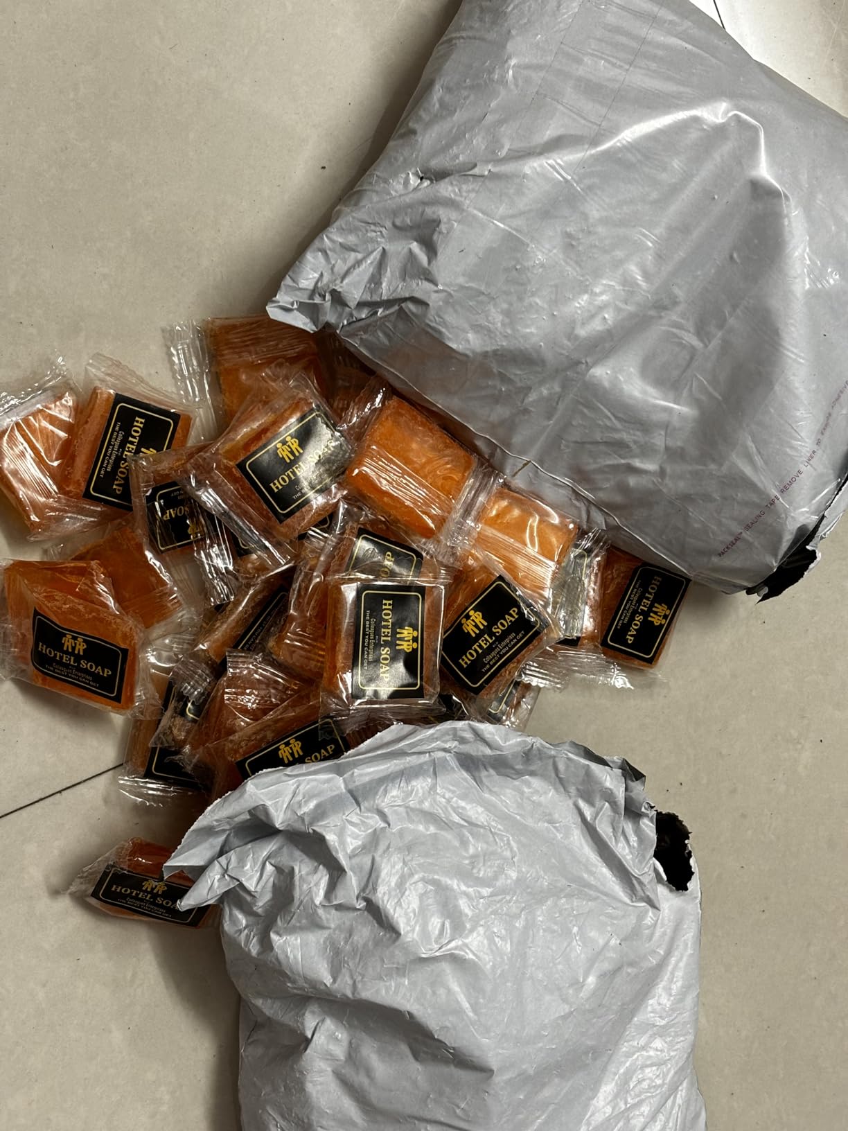 Buy Small Hotel Soaps Orange 12gm per piece (2Kg), For use in Hotels