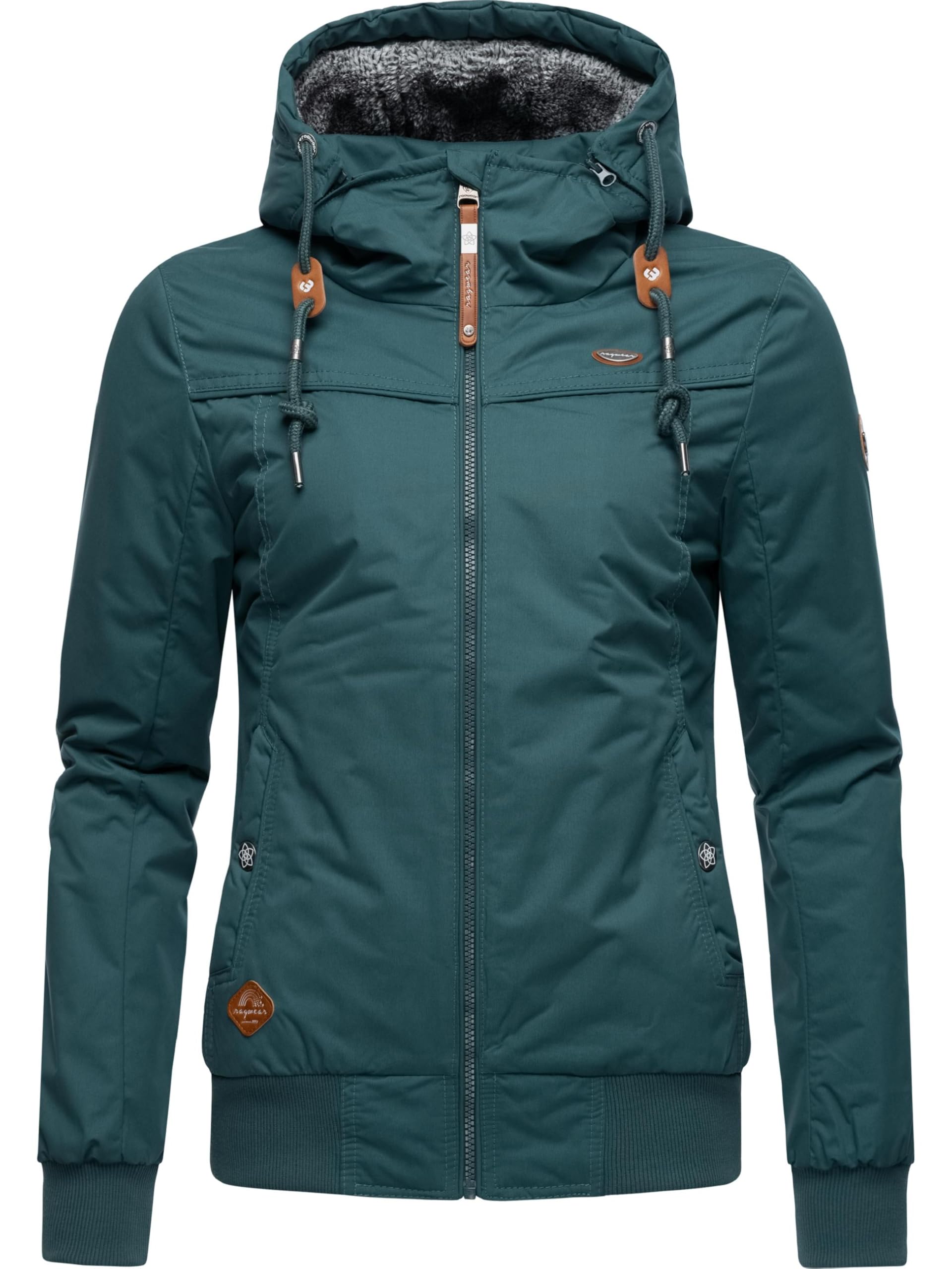 Ragwear Damen warme Winterjacke mit abnehmbarer Kapuze Jotty Winter Intl XS-XXL