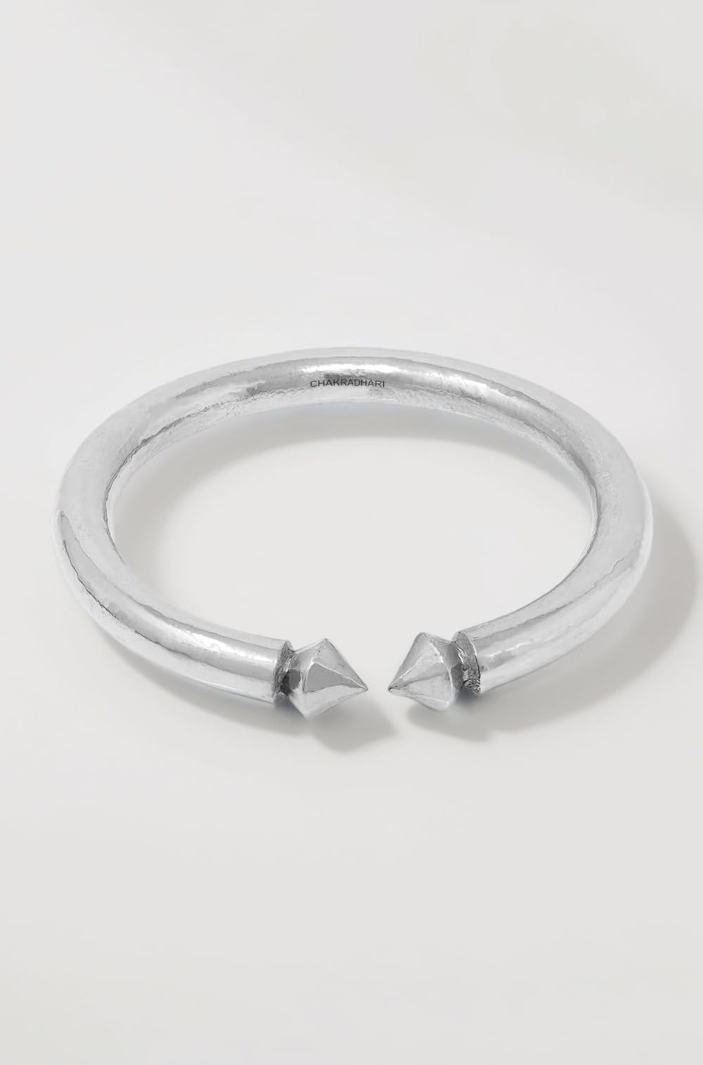 CHAKRADHARI 99.9% Pure Ranga (Tin) Gumti Bangle (Kada) for Women | Free Size With Astrological Benefits