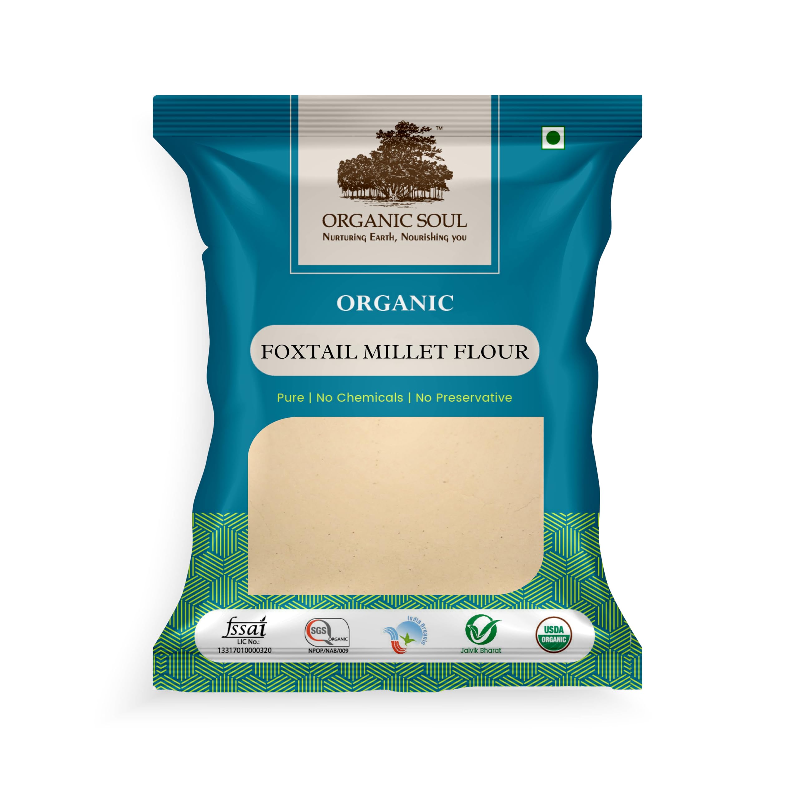 Organic Foxtail Millet Flour 450gm/Additives & Gluten Free/Certified Organic/NPOP Certified (B0CYLTDRVZ) Amazon Price History, Amazon Price Tracker