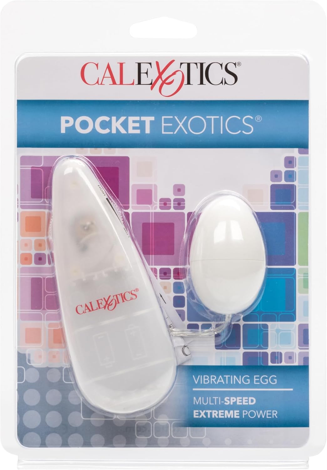 CalExotics Pocket Exotic Vibrating Ivory Egg