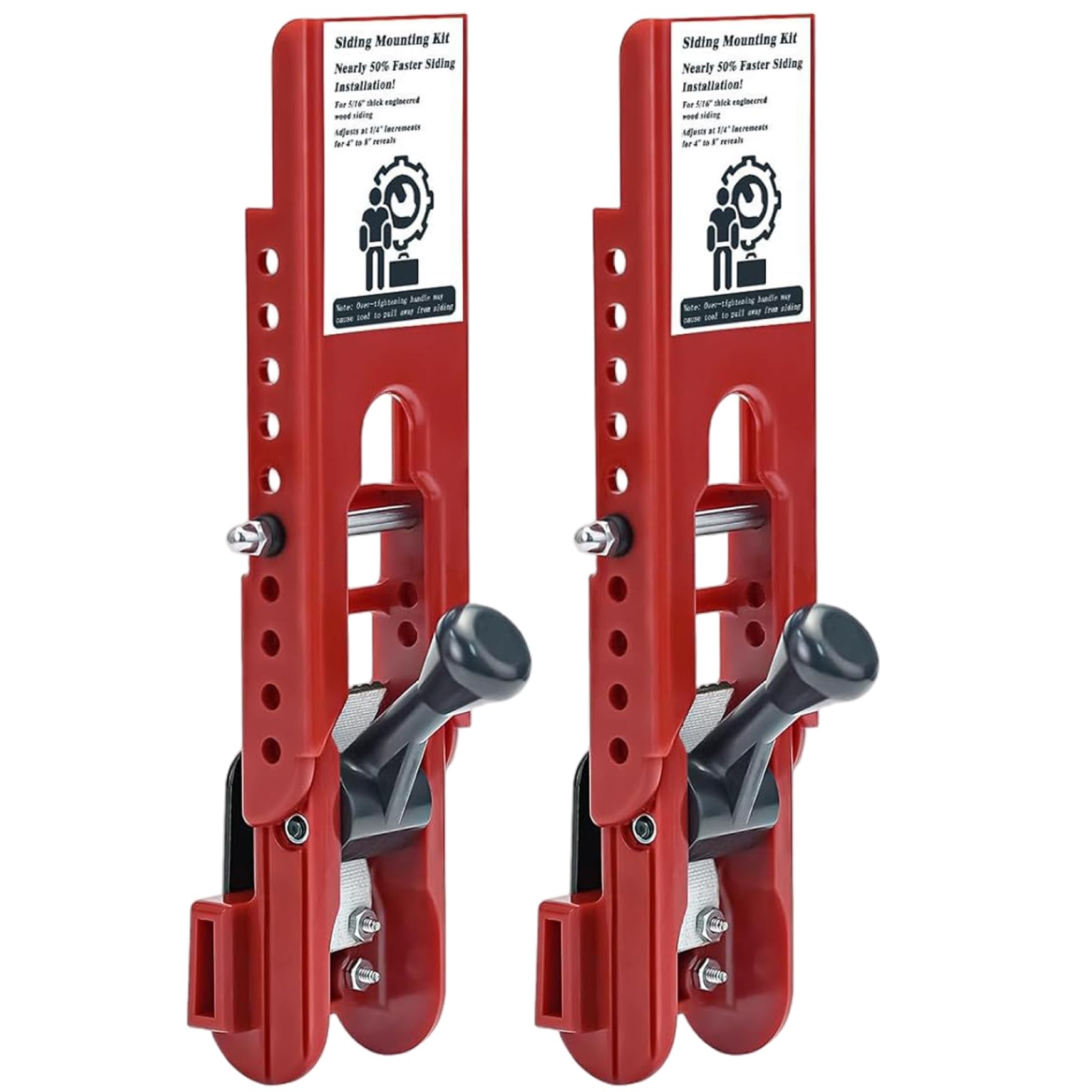 Outils de revêtement de façade pour rénover sa maison en fibrociment rouge