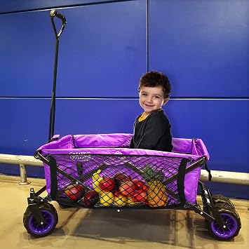 Woanger 2 Pcs Wagon Cargo Net for Stroller 13.78 x 27.56 Inch Heavy Duty Stretchable Foldable Cargo Net for Extra Storage Space Large Storage Capacity Net Wagon Accessories