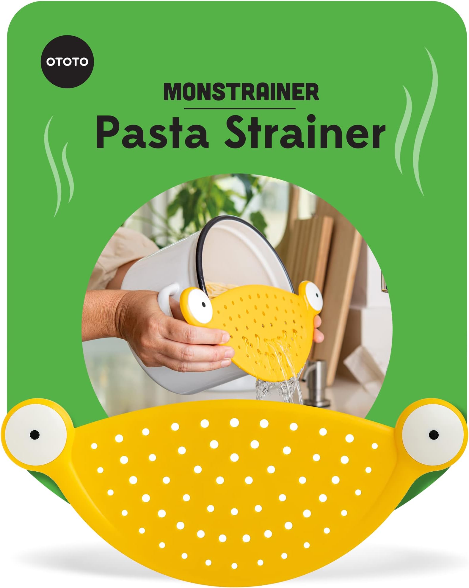 OTOTO Monster Pot Strainer Multicolor One Size