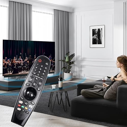 Miniatura 3 de Voice Magic - Control remoto para LG TV, control remoto universal para LG TV, Nanocell Webos, UHD, OLED, LED, LCD, HD, Smart TV, con puntero y