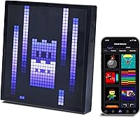 Tech Solutions Bluetooth Pixel Frame 32x32 RGB LED Display - Programmable Art, Animations, Digital Clock for Gaming & Decor