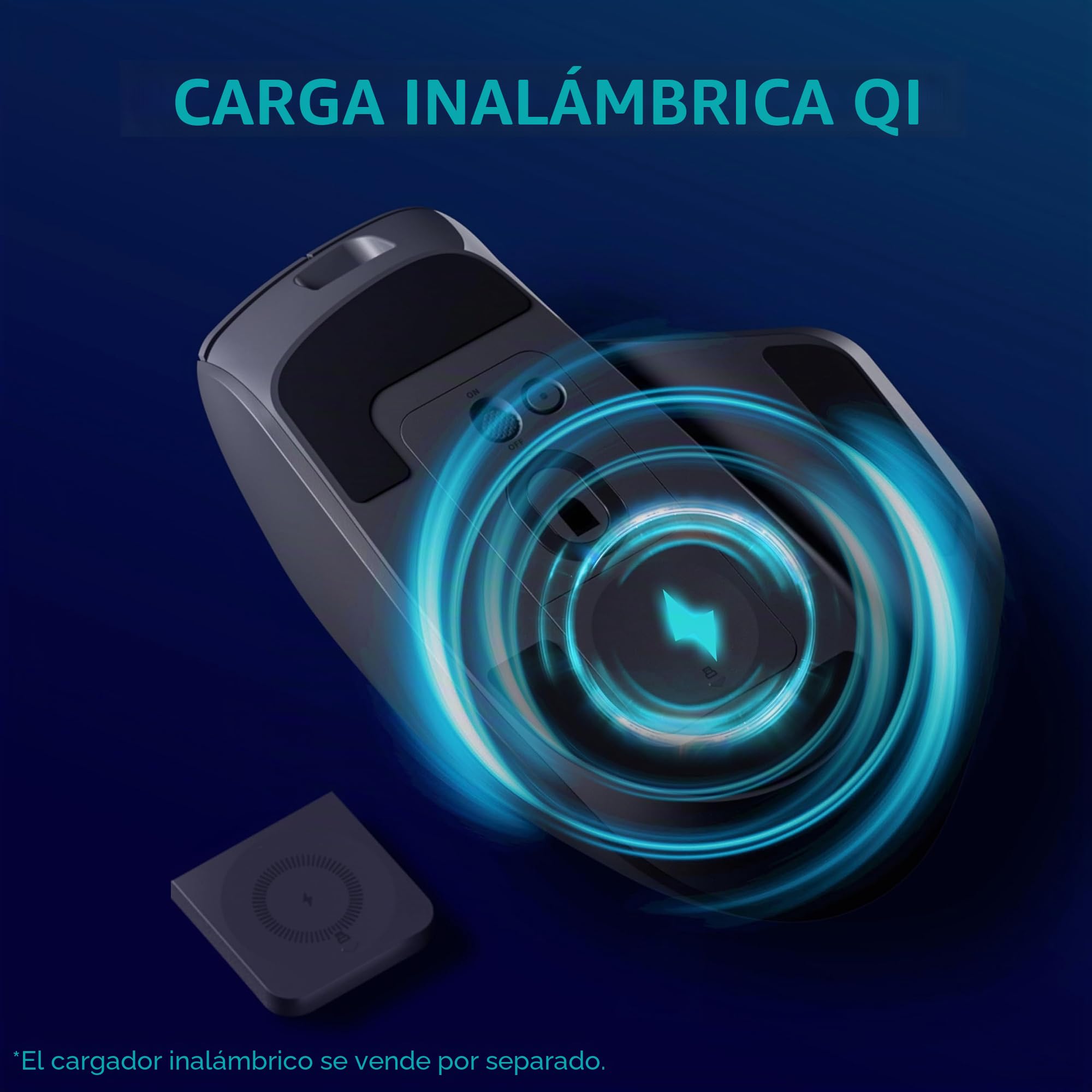 Rapoo VT0PRO - Ratón inalámbrico para Videojuegos de 2,4 GHz con Sensor óptico de 26000 dpi, aceleración de 50 G, 650 IPS, hasta 160 h de duración de la batería, PC/Mac, Color Negro
