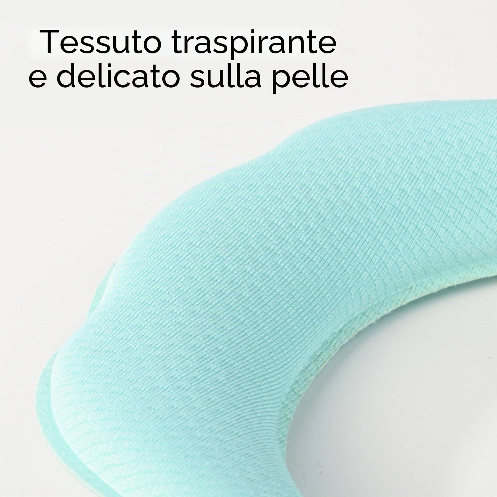 Supporto Al Collo Regolabile Braccia per Collo per Correzione della Postura Barella a Collo Regolabile a 360 Gradi con Tessuto Traspirante per gli Studenti degli Impiegati