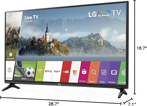 Miniatura 12 de TV LED Smart LG Electronics, 32LJ550B 720P 32 pulgadas (modelo 2017)
