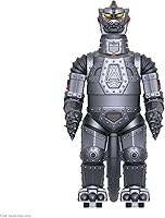 Vista 1 de Super7 Toho Super Shogun Mechagodzilla (metálico) - Figura de acción de Toho Godzilla de 20 pulgadas, coleccionables de películas clásicas