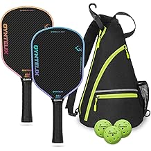 Pickleball Paddles   Carbon Fiber Pickleball Paddle with 16mm HEX-Force  Polymer Core, Thermoformed Pickleball Racket with Unibody Design, USAPA Approved