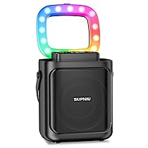 SUPNIU Cassa Bluetooth Potente 30W Wireless con Suono Stereo Cristallino – TWS Accoppiamento & 24H di Riproduzione con Luci LED | Casse Bluetooth Ideali per Feste, Viaggi e Eventi.