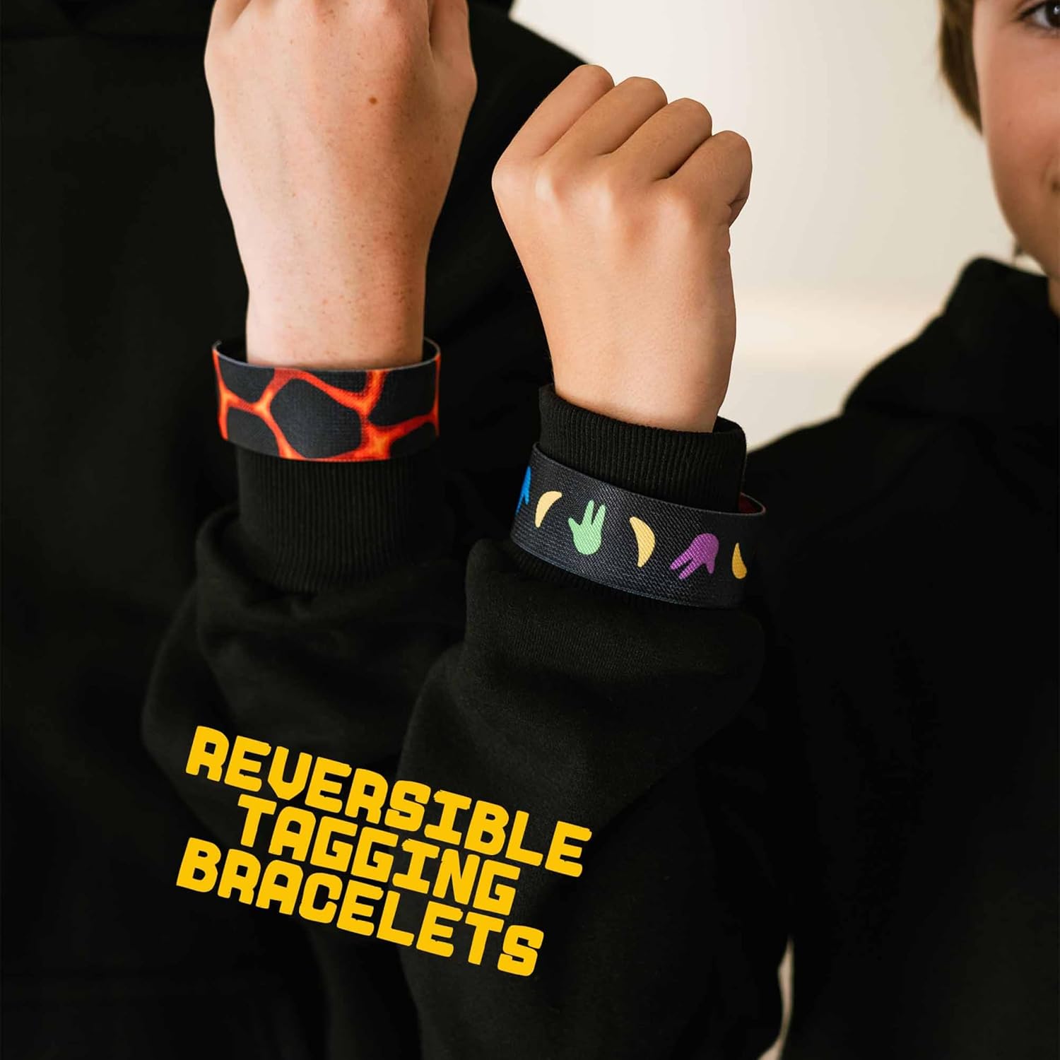 Official Gorilla Tag Birthday Party Kit, Real-Life Tag Play with Reversible Wristbands & Party Supplies