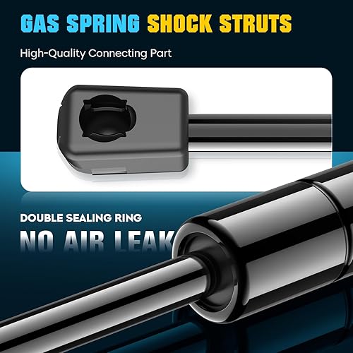 Miniatura 4 de Trampilla trasera Tronco Liftgate Lift Support Struts Shocks 4597, SG329031 para 2005-2010 Scion TC, paquete de 2