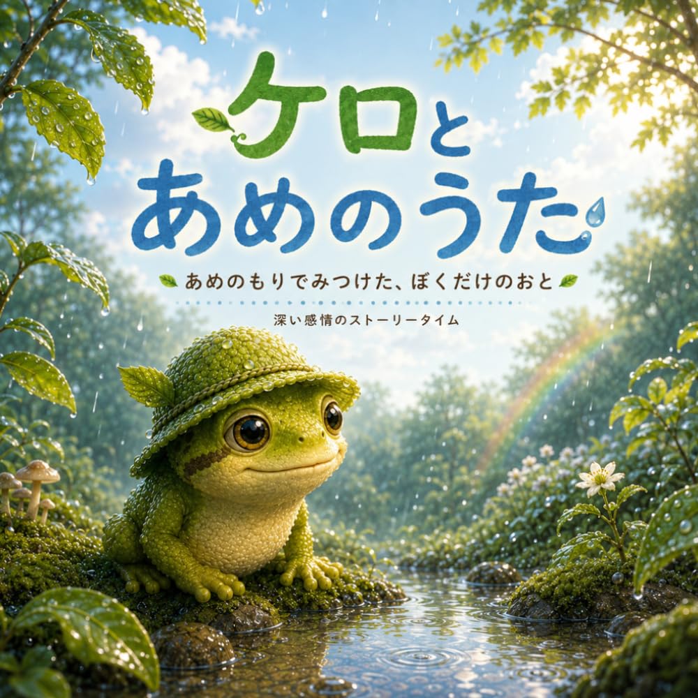 ケロとあめのうた: あめのもりでみつけた、ぼくだけのおと