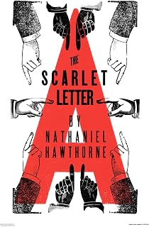Pyramid America - The Scarlet Letter Book Poster - The Scarlet Letter by Nathaniel Hawthorne - 11 x 17 Poster Print Wall Art, Ideal for Home Decor, Room Decor & Living Room Decor